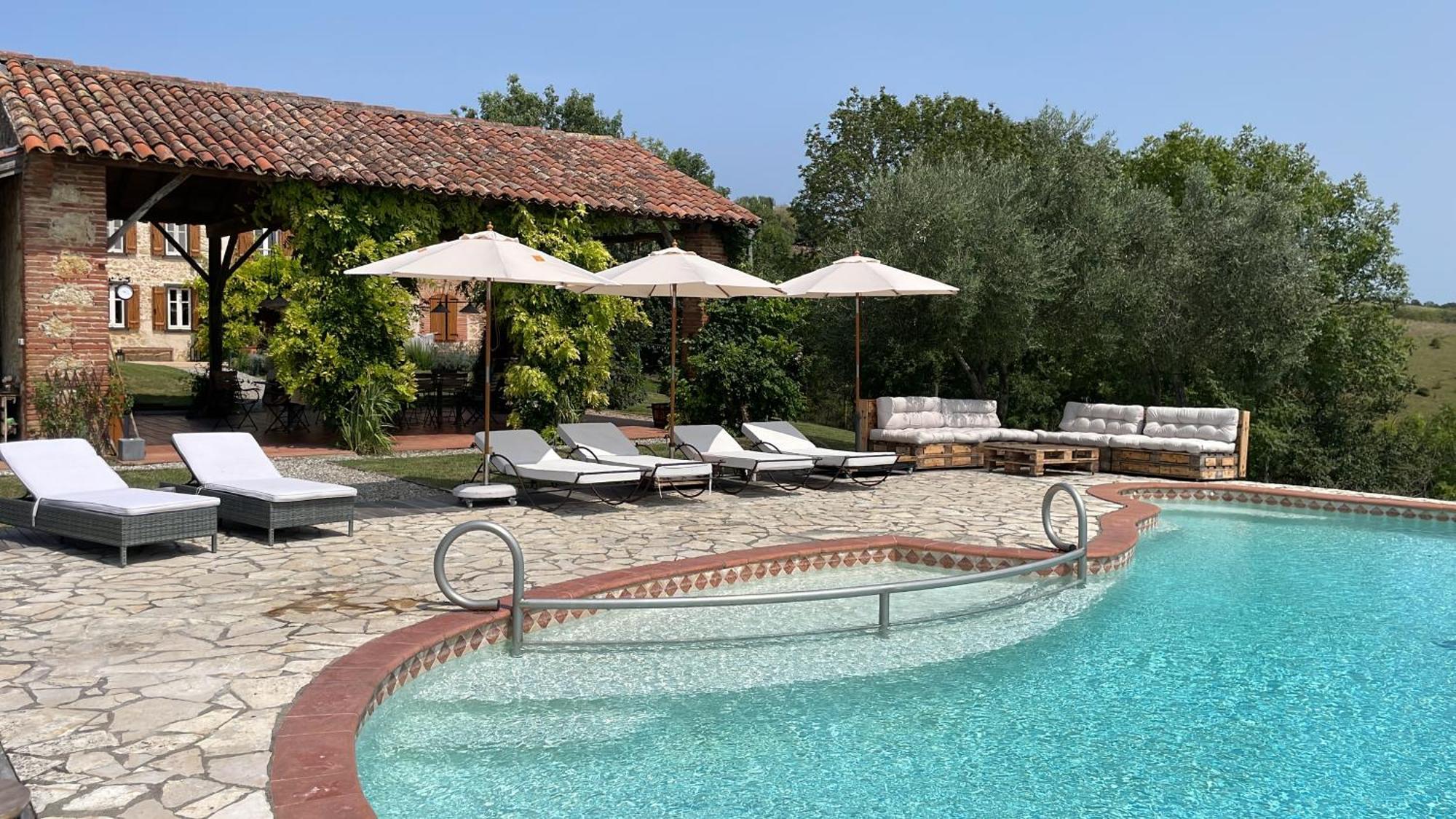Ferme Domaine De Maurel Villa Le Fossat Eksteriør billede